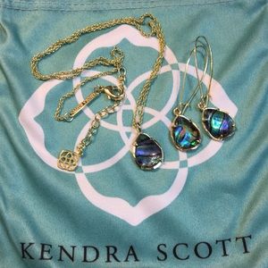 Kendra Scott Dee Kiri Abalone Shell Set